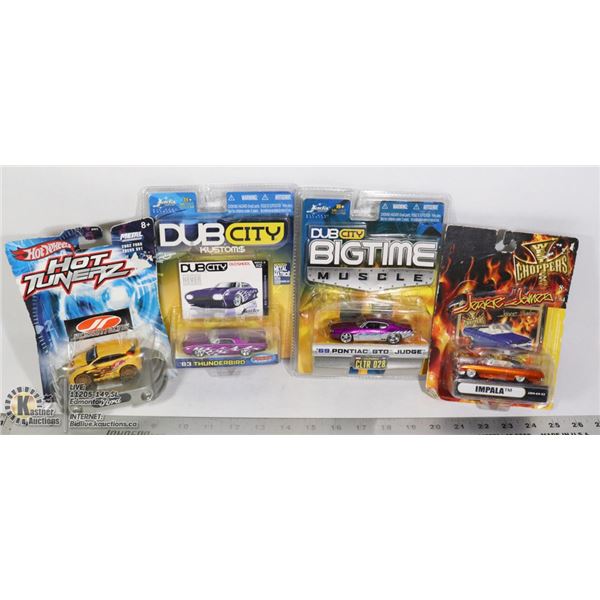 TRAY OF 1/64 DIECAST CARS, DUB CITY