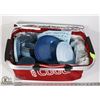 Image 1 : COOLER BAG WITH PICNIC DISHES