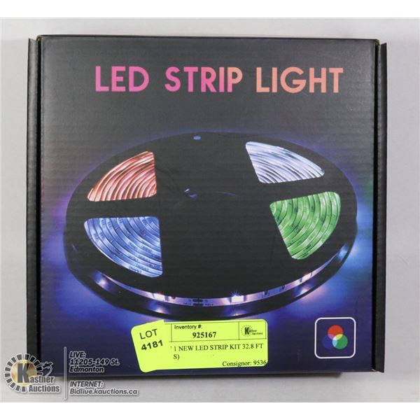 LOT OF 1 NEW LED STRIP KIT 32.8 FT (2 ROLLS)