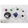 Image 1 : X7 GENUINE RUBY, EMERALD, SAPPHIRE, GEMS