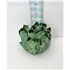 Image 2 : 19)  GREEN PHANTOM QUARTZ CRYSTAL CLUSTER