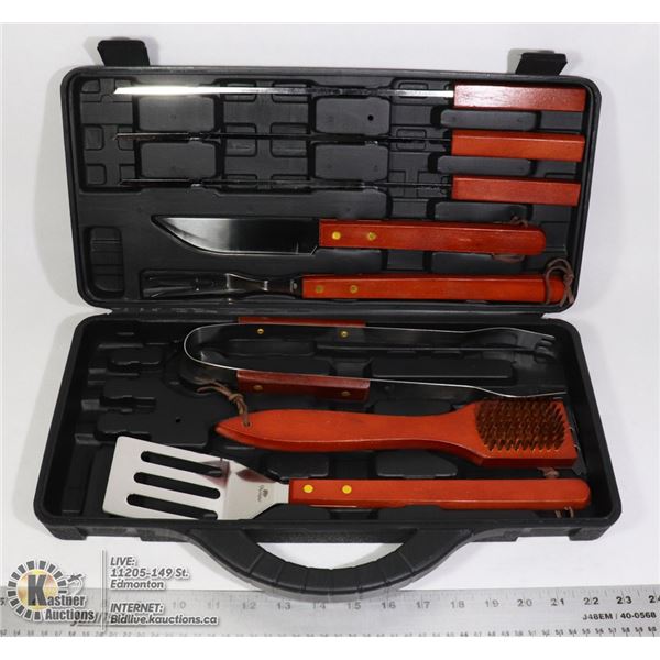 NEW 8PC OLYMPIA  BBQ UTENSIL SET
