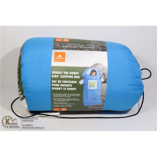 NEW OZARK TRAILS ROBOT SLEEPING BAG