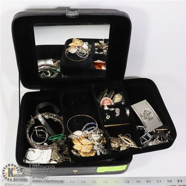 JEWELRY BOX WITH CONTENTS
