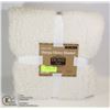 Image 1 : NEW SUPER SOFT SHERPA FLEECE BLANKET