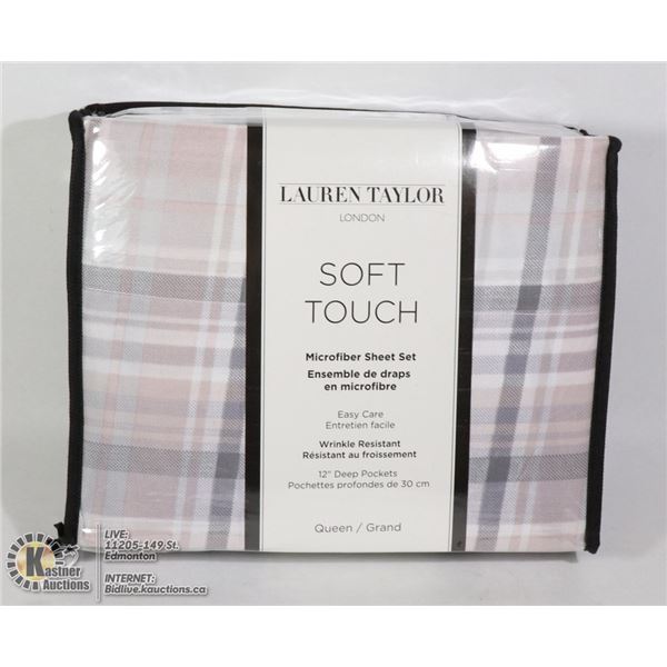 NEW QUEEN SIZE MICROFIBER SHEET SET