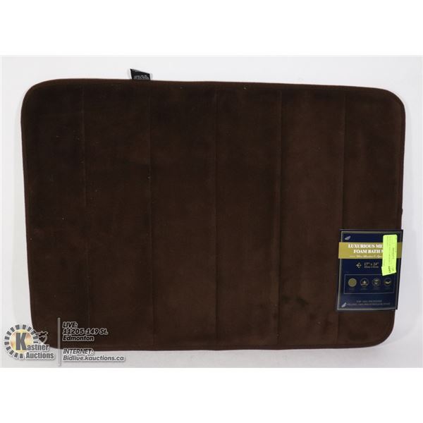 NEW LUXURIOUS MEMORY FOAM BATH MAT