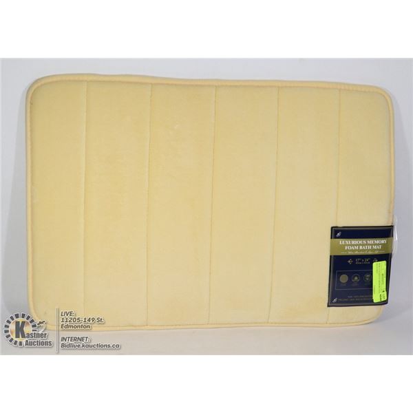 NEW LUXURIOUS MEMORY FOAM BATH MAT