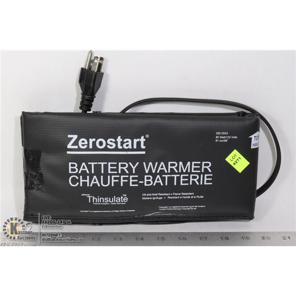 ZEROSTART BATTERY WARMER 80W