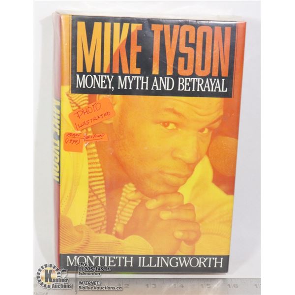 MIKE TYSON PHOTO ILLUSTRATED HARD COVER