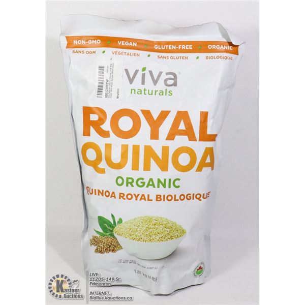 BAG OF VIVA NATURALS ROYAL QUINOA ORGANIC