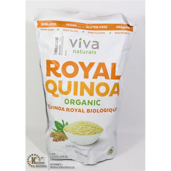 BAG OF VIVA NATURALS ROYAL QUINOA ORGANIC
