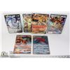 Image 1 : LOT OF 6 POKEMON COLLECTIBLE JUMBO CARDS