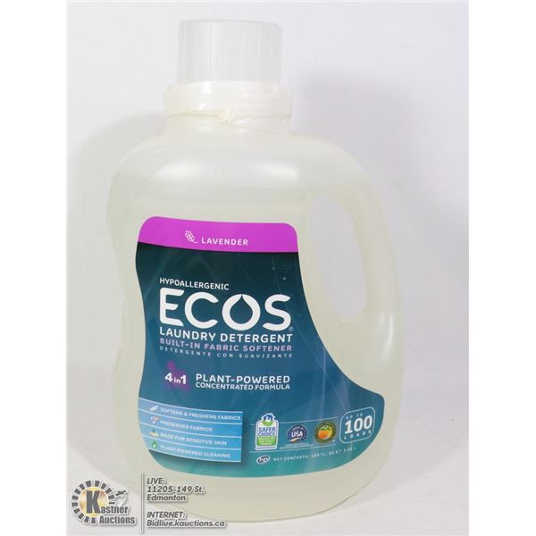 2.96L JUG OF ECOS LAUNDRY DETERGENT