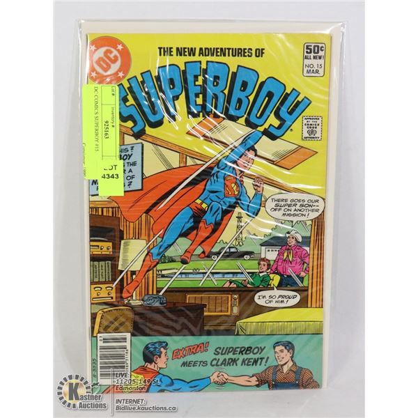 DC COMICS SUPERBOY #15