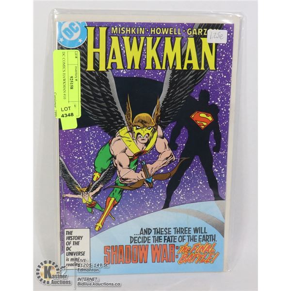 DC COMICS HAWKMAN #10
