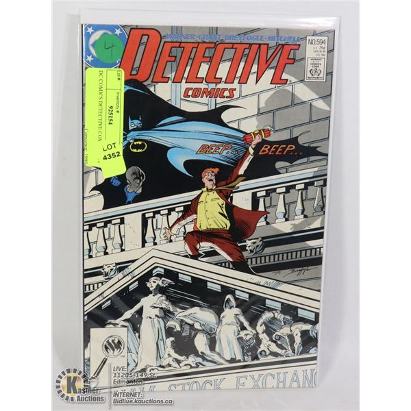 DC COMICS DETECTIVE COMICS #594