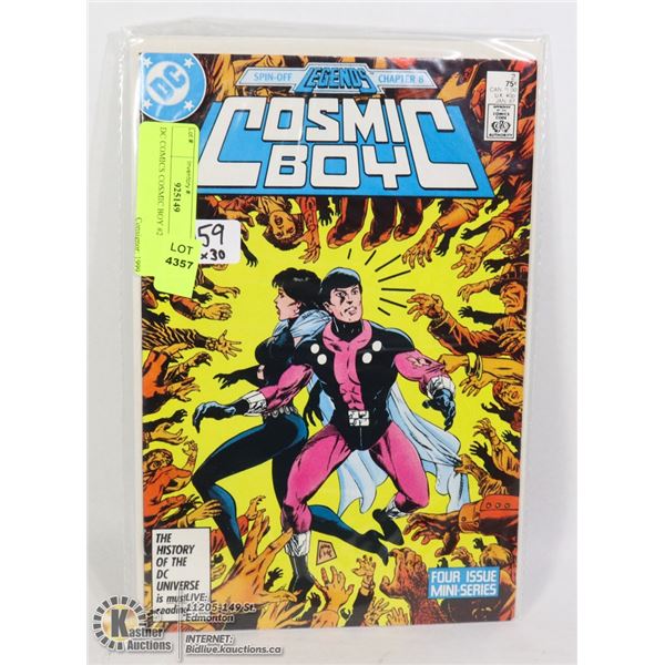 DC COMICS COSMIC BOY #2