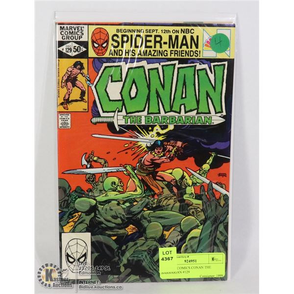 MARVEL COMICS CONAN THE BARBARIAN #129