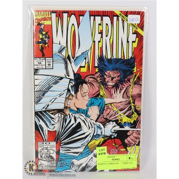 MARVEL COMICS WOLVERINE #56
