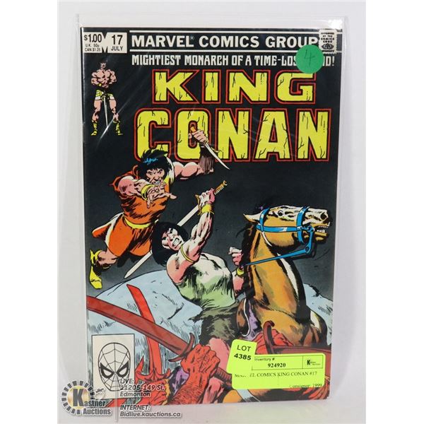 MARVEL COMICS KING CONAN #17