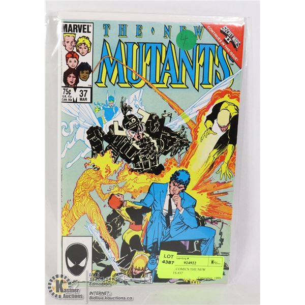MARVEL COMICS THE NEW MUTANTS #37