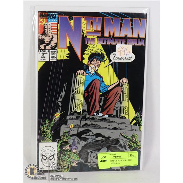 MARVEL COMICS NTH MAN THE ULTIMATE NINJA #6
