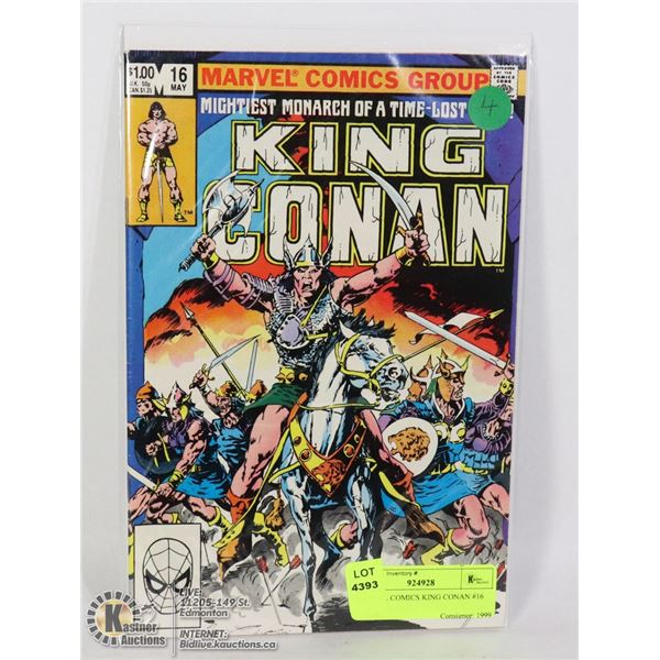MARVEL COMICS KING CONAN #16