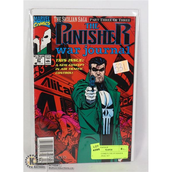 MARVEL COMICS THE PUNISHER WAR JOURNAL #27