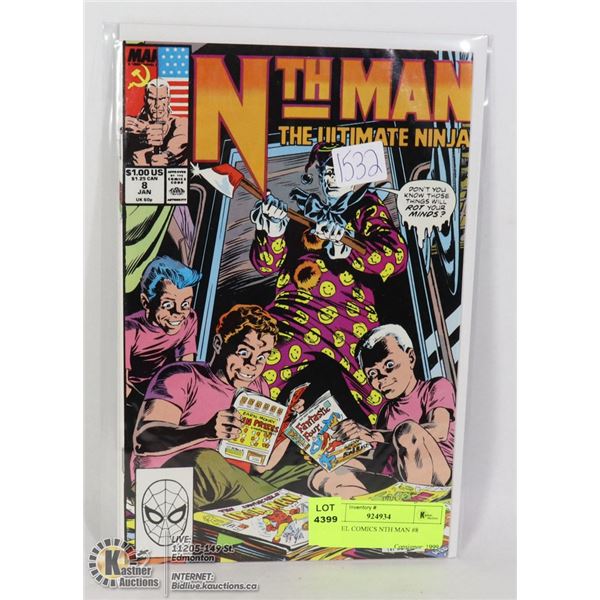 MARVEL COMICS NTH MAN #8