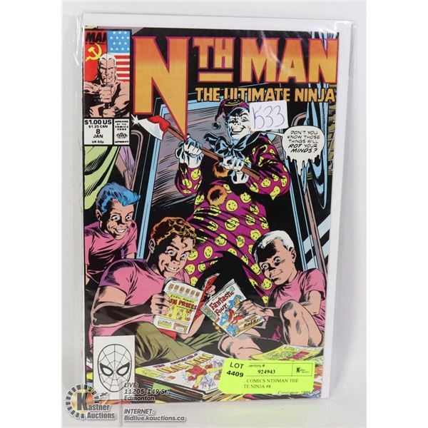 MARVEL COMICS NTHMAN THE ULTIMATE NINJA #8