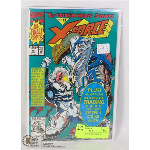 MARVEL COMICS X-FORCE #18