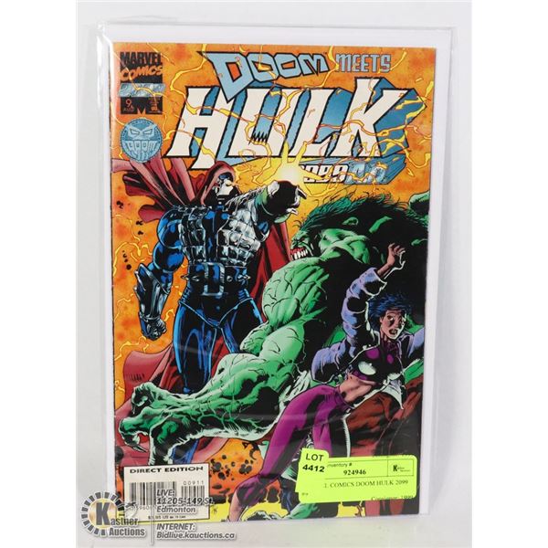MARVEL COMICS DOOM HULK 2099 #9