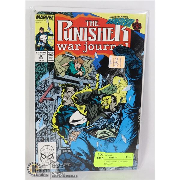 MARVEL COMICS THE PUNISHER WAR JOURNAL #3
