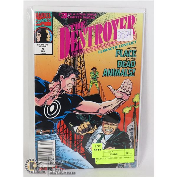 MARVEL COMICS THE DESTROYER #3