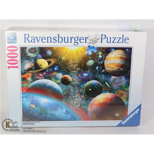 1000PC RAVENSBURGER SPACE THEME PUZZLE