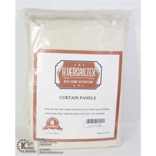SET OF CURTAIN PANELS
