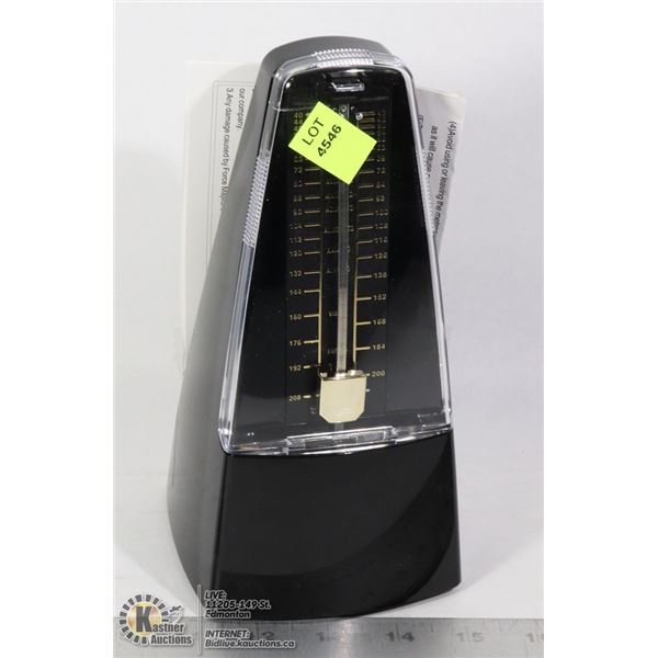 METRONOME WITH INSTRUCTIONS