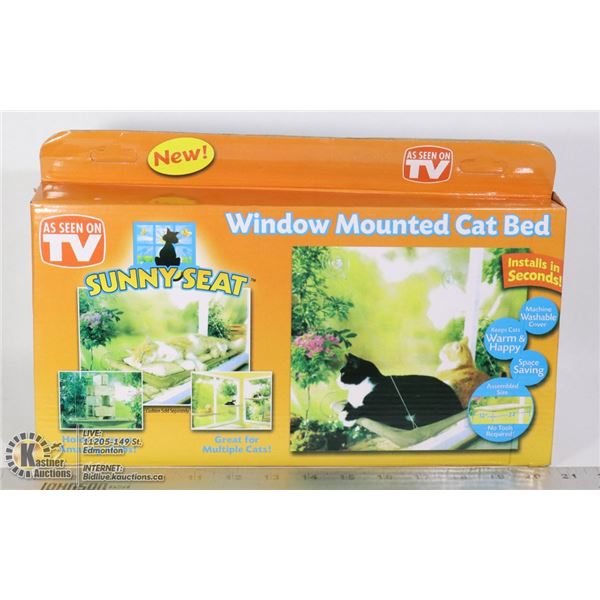 WINDOW MOUNT CAT BED