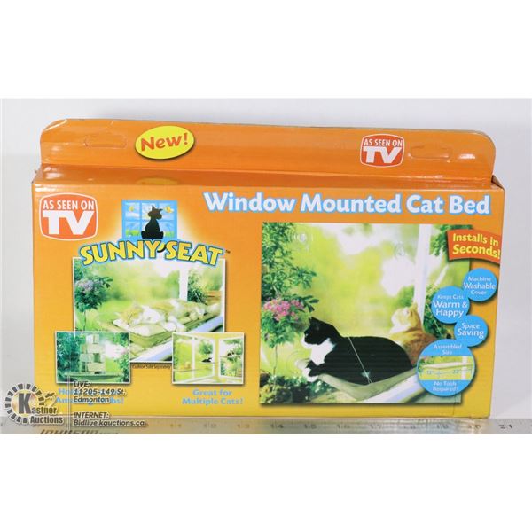 WINDOW MOUNT CAT BED