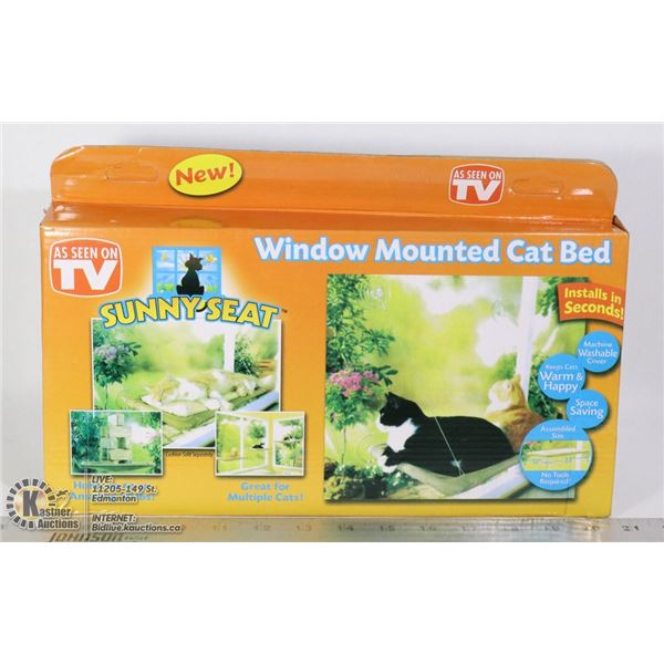 WINDOW MOUNT CAT BED