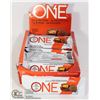 Image 1 : CASE OF 12 "ONE" PEANUT BUTTER CUP PROTEIN BARS