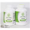Image 1 : TWO BOTTLES OF WORLDS BEST HEMP SOFTGEL