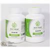 Image 1 : TWO BOTTLES OF WORLDS BEST HEMP SOFTGEL