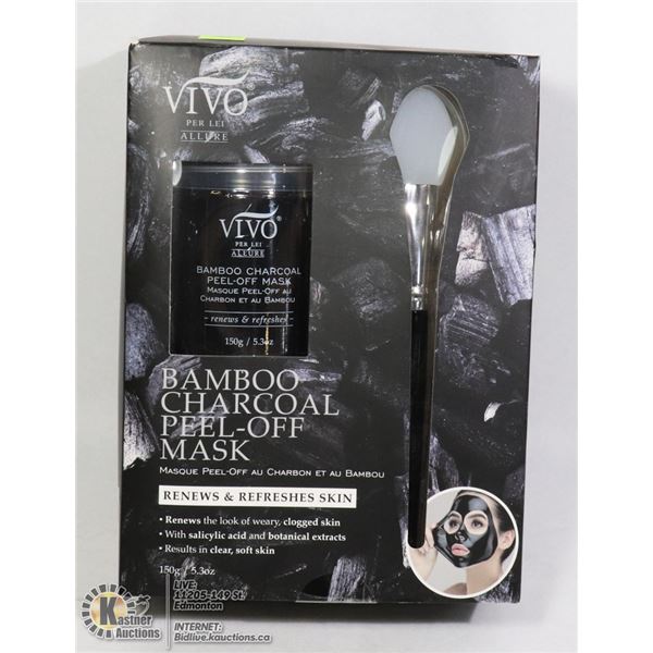 VIVO BAMBOO CHARCOAL PEEL OFF MASK
