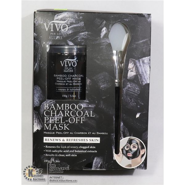VIVO BAMBOO CHARCOAL PEEL OFF MASK