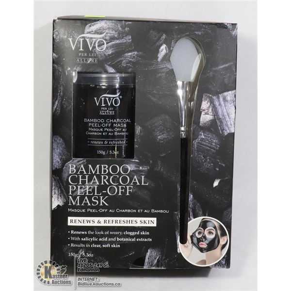 VIVO BAMBOO CHARCOAL PEEL OFF MASK