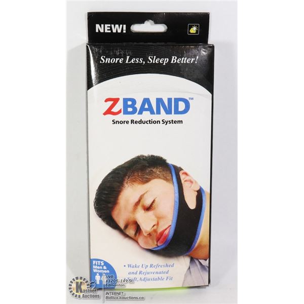 NEW Z-BAND SNORE REDUCTION SYSTEM