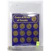 Image 1 : COAT OF ARMS OF CANADA TOKENS IN DISPLAY