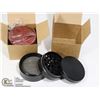 Image 1 : LOT OF TWO NEW HERB GRINDERS